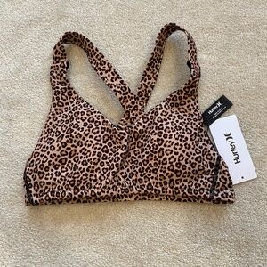 Hurley Woman’s Leopard Crossback Top